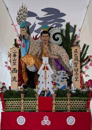 舁き山笠】二番山笠 西流 - 博多祇園山笠